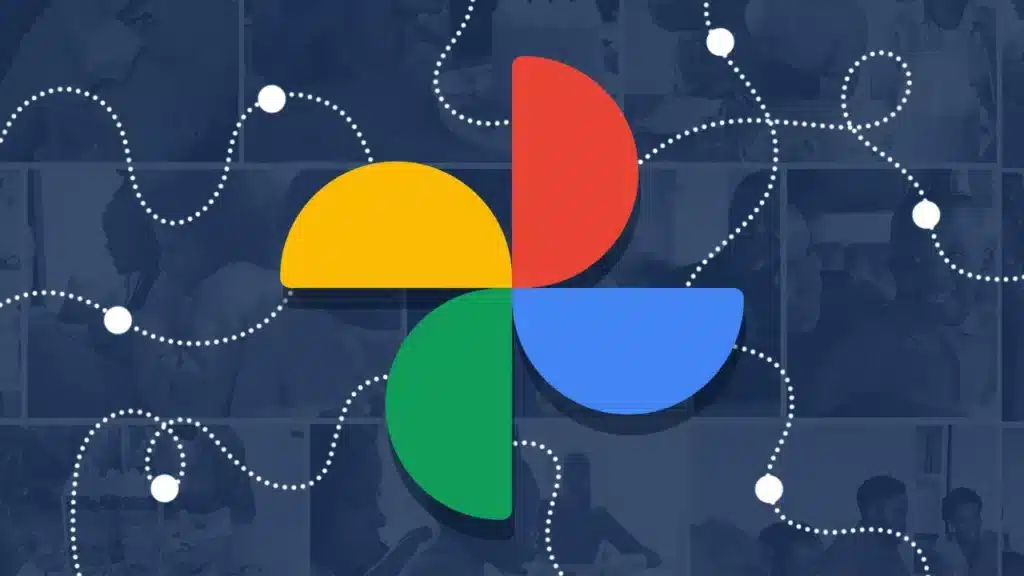Logo de Google Fotos con nueva función de exportación incremental